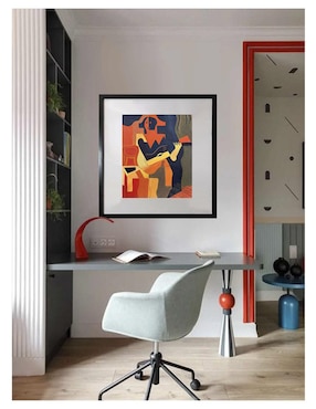 Pintura Notas al viento técnica acrílico Lune Art Gallery MilleniArt