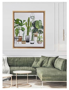 Pintura Plant lover técnica acrílico Lune Art Gallery Plants