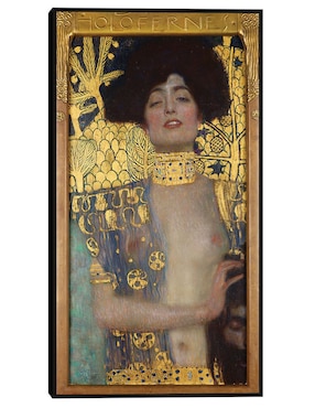 Cuadro decorativo Judit (1901) técnica mixta Cuadros Jr Retratos