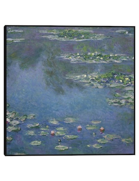 Cuadro decorativo Lirios de agua (1906) técnica mixta Cuadros Jr Lagos