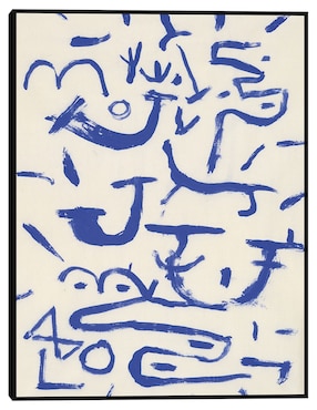 Cuadro decorativo Arrastrándose y acabando con los árboles (1937) técnica mixta Cuadros Jr Colores