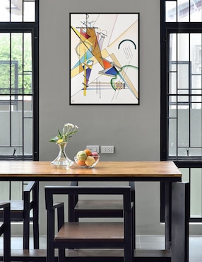 Cuadro decorativo Tejido (1923) técnica mixta Cuadros Jr Colores