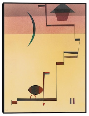 Cuadro decorativo Eckig (Angular) (1931) técnica mixta Cuadros Jr Colores