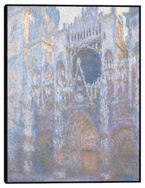 Cuadro decorativo Catedral de Rouen, fachada oeste (1894) técnica mixta Cuadros Jr Arquitectura