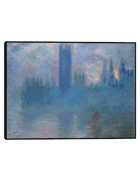 Cuadro decorativo Casas del Parlamento, Londres (1900) técnica mixta Cuadros Jr Formas