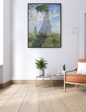 Cuadro decorativo Mujer con sombrilla – Madame Monet y su hijo (1875) técnica mixta Cuadros Jr Retratos