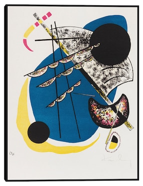Cuadro decorativo Pequeños mundos II (1922) técnica mixta Cuadros Jr Colores