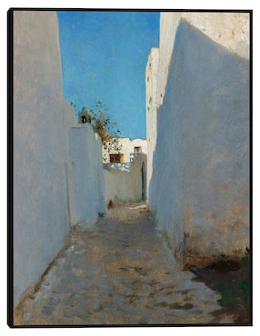 Cuadro decorativo Una escena callejera marroquí (1879-1880) técnica mixta Cuadros Jr Colores