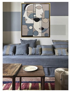 Pintura Thinking of you técnica acrílico Lune Art Gallery