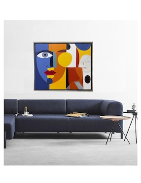 Pintura Caras vemos técnica acrílico Lune Art Gallery Faces