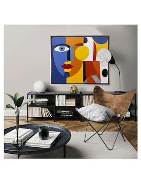 Pintura Caras vemos técnica acrílico Lune Art Gallery Faces
