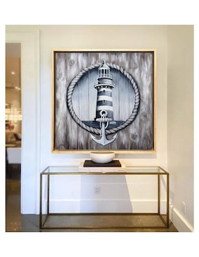 Pintura Faro técnica acrílico Lune Art Gallery