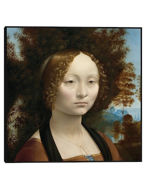 Cuadro decorativo Ginevra de' Benci [anverso], c. (1474-1478) técnica mixta Cuadros Jr Gente