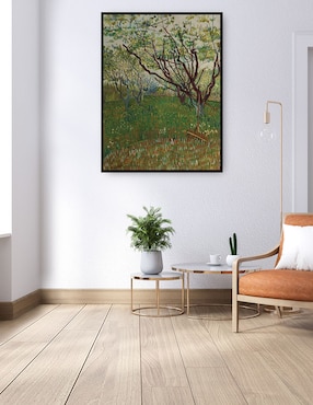 Cuadro decorativo El huerto floreciente (1888) técnica mixta Cuadros Jr Inspiración