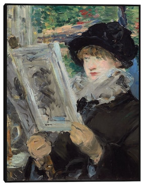 Cuadro decorativo Mujer leyendo (1880) técnica mixta Cuadros Jr Gente