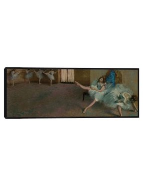 Cuadro decorativo Antes del ballet (c.1890/1982) técnica mixta Cuadros Jr Danza