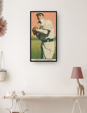 Cuadro decorativo técnica mixta Cuadros Jr Base Ball