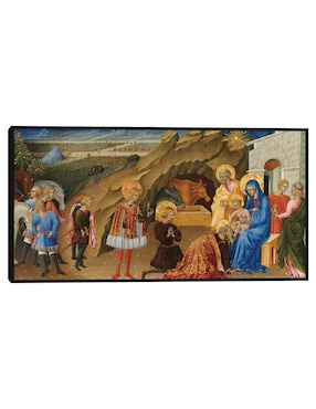 Cuadro decorativo La Adoración de los Magos c. 1450 técnica mixta Cuadros Jr Figuras Celestiales