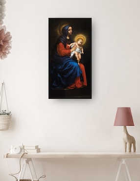 Cuadro decorativo Virgen con el Niño (1570-1575) técnica mixta Cuadros Jr Vírgenes