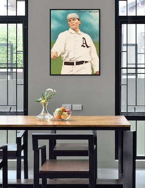 Cuadro decorativo técnica mixta Cuadros Jr Base Ball