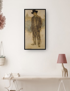 Cuadro decorativo técnica mixta Cuadros Jr Gente
