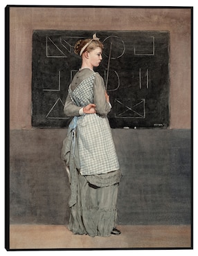 Cuadro decorativo Pizarra (1877) técnica mixta Cuadros Jr Gente