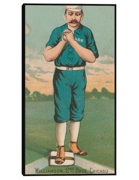 Cuadro decorativo técnica mixta Cuadros Jr Base Ball