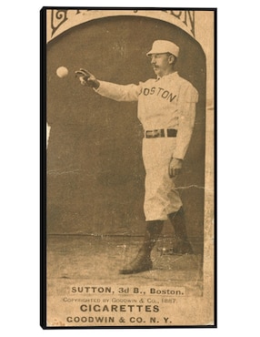 Cuadro decorativo técnica mixta Cuadros Jr Base Ball