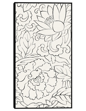 Cuadro decorativo técnica mixta Cuadros Jr Floración