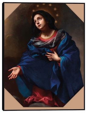 Cuadro decorativo Virgen en la Gloria (1665-1675) técnica mixta Cuadros Jr Vírgenes