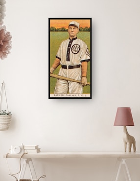 Cuadro decorativo técnica mixta Cuadros Jr Base Ball
