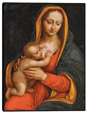 Cuadro decorativo Virgen y el Niño (siglo XVI) técnica mixta Cuadros Jr Vírgenes