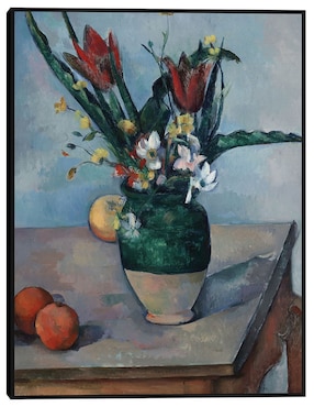 Cuadro decorativo El jarrón de tulipanes (c 1890) técnica mixta Cuadros Jr Floreros