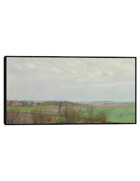 Cuadro decorativo Vista del fiordo de Roskilde, principios de la primavera (1903) técnica mixta Cuadros Jr Campos