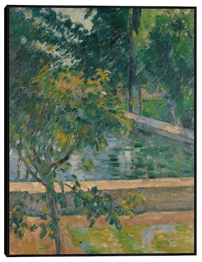 Cuadro decorativo La piscina de Jas de Bouffan (hacia 1878) técnica mixta Cuadros Jr Lagos