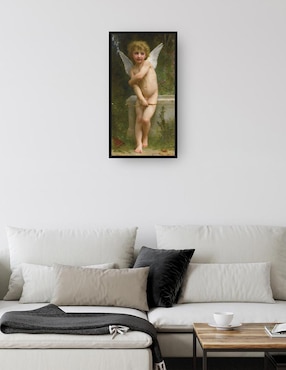 Cuadro decorativo Amor picado (1894) técnica mixta Cuadros Jr Ángeles