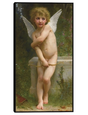 Cuadro decorativo Amor picado (1894) técnica mixta Cuadros Jr Ángeles