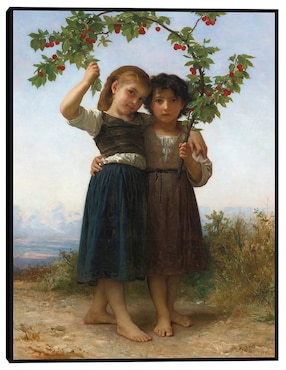 Cuadro decorativo La rama de cerezo (1881) técnica mixta Cuadros Jr Familia