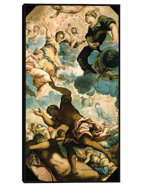 Cuadro decorativo Los sueños de los hombres (mediados del siglo XVI) técnica mixta Cuadros Jr Ángeles