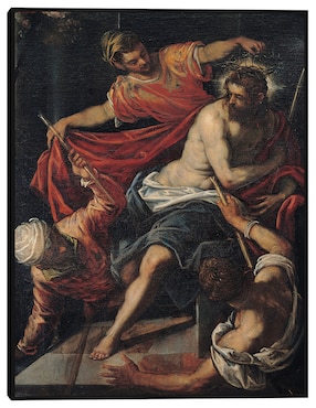 Cuadro decorativo La Flagelación (entre 1587 y 1592) técnica mixta Cuadros Jr Figuras Celestiales