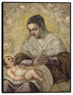 Cuadro decorativo La Virgen de las Estrellas (c 1575-1585) técnica mixta Cuadros Jr Vírgenes