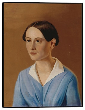 Cuadro decorativo Ana María Fabricio (1849) técnica mixta Cuadros Jr Retratos