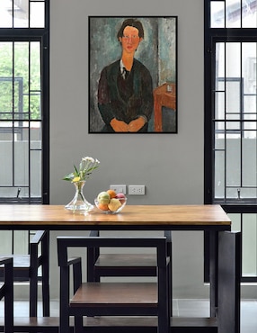 Cuadro decorativo Chaim Soutine técnica mixta Cuadros Jr Retratos