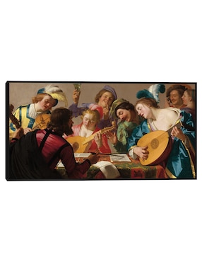 Cuadro decorativo El concierto técnica mixta Cuadros Jr Música