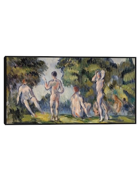 Cuadro decorativo Bañistas (1890) técnica mixta Cuadros Jr Gente