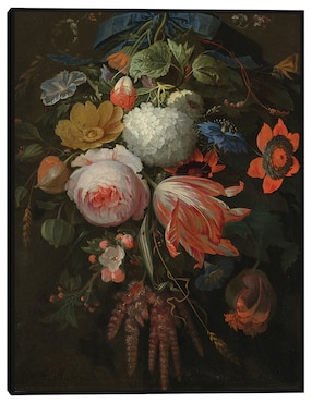 Cuadro decorativo Un ramo de flores colgante técnica mixta Cuadros Jr Ramos