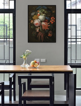 Cuadro decorativo Un ramo de flores colgante técnica mixta Cuadros Jr Ramos