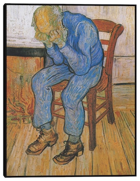 Cuadro decorativo A las puertas de la eternidad (1890) técnica mixta Cuadros Jr Retratos