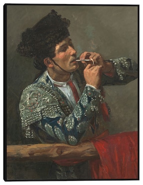 Cuadro decorativo Después de la corrida de toros (1873) técnica mixta Cuadros Jr Retratos