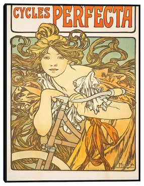 Cuadro decorativo Ciclos Perfecta (1897) técnica mixta Cuadros Jr Publicidad